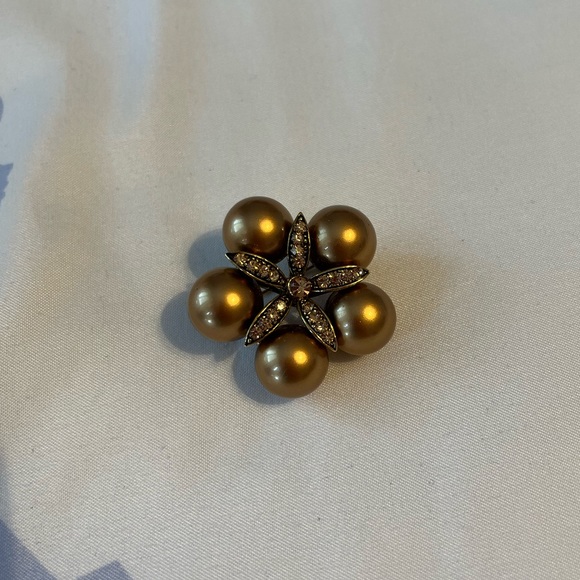 Star/flower brooch - Picture 2 of 3